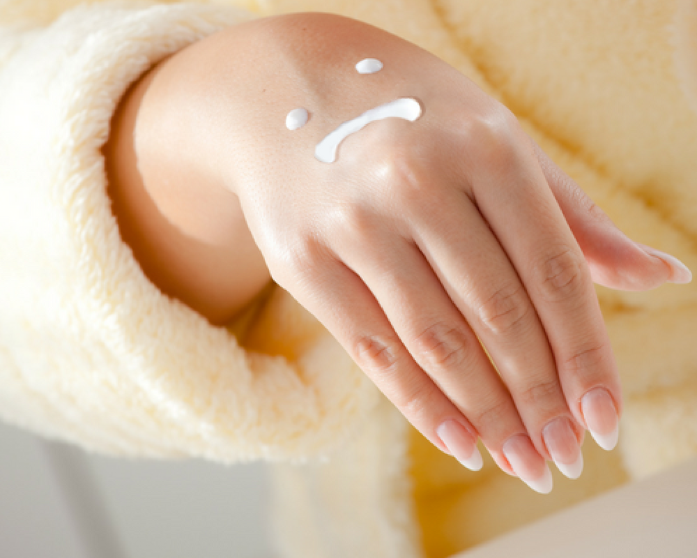 Dry hotsell hands lotion